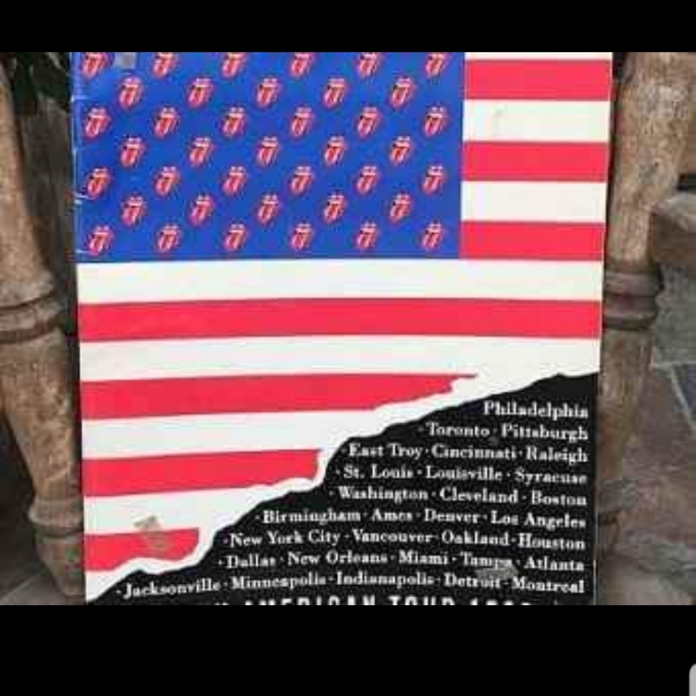 1989 Rolling Stones Steel Wheels Program